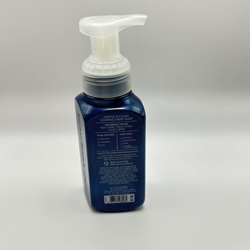 Foaming Hand Soap Firecracker Pop 8.75 oz Bath And Body Works Blue Cherry Summer - Picture 6 of 12